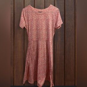 Pink Floral Patterned Top